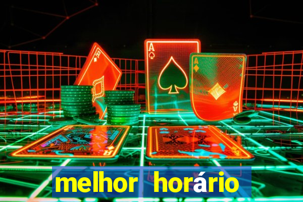 melhor horário fortune rabbit